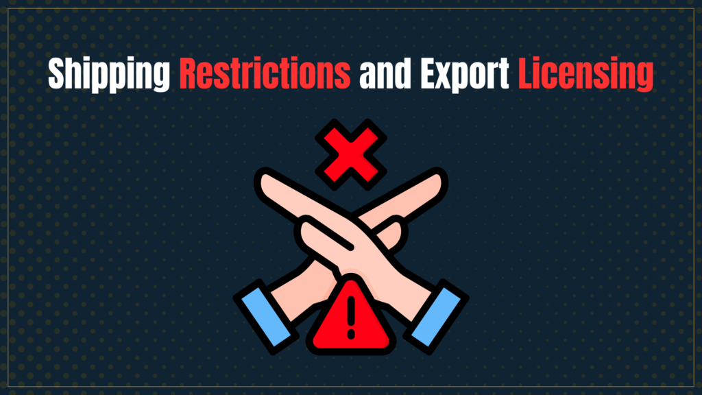 Learn how to identify shipping restrictions, determine export licensing requirements, and navigate export compliance with this practical step-by-step walkthrough.